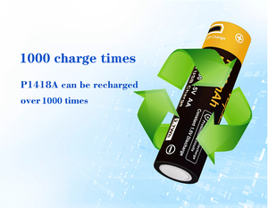Batteria al Litio Ricaricabile Vapcell P1418A 14500 1800mAh 1.5V con Ricarica Tipo C - Product Image 4