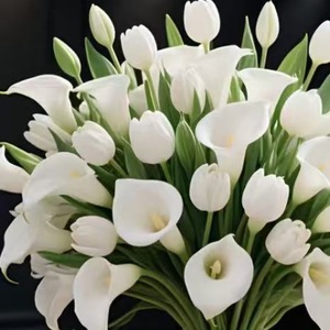 Ramo <span class=keywords><strong>de</strong></span> Flores Artificiales <span class=keywords><strong>de</strong></span> Lirio Calla, Lirio Calla Artificial con Flor <span class=keywords><strong>de</strong></span> Gypsophila para Ramo <span class=keywords><strong>de</strong></span> Novia, Decoración del Hogar - Product Image 4