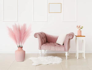 Oferta Especial: Decoración para el Hogar y Bodas, Hierba de Pampas Artificial Grande, Flor de Pluma Estilo Boho, Rama de Caña Grande para Fiestas en Casa - Product Image 4