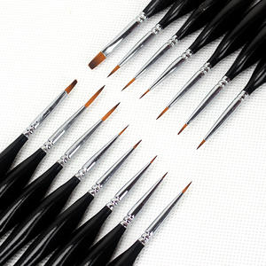 पेशेवर 15 पीसी उच्च गुणवत्ता वाले तेल पेंट ब्रश एक्रिलिक, तेलों, वाटरकलर और पेंट के लिए नंबर, सिटाडेल, लाक्षणिक - Product Image 6