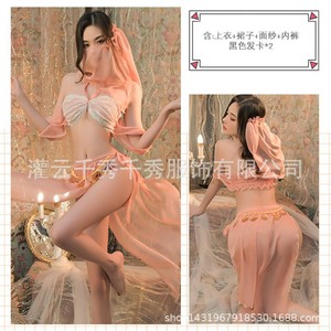 Wholesale Dunhuang-style Hanfu lingerie sets, Western Region-style dancer outfits, sexy character cross-border allure. - Product Image 1