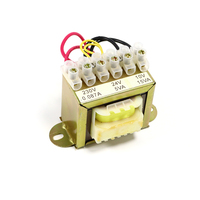Transformador de Bajo Voltaje EI57 15VA/20VA 12V/24V CA, Entrada de Voltaje Única de 230V para 6V/9V/24V/10VA/20VA/30VA para Transformadores