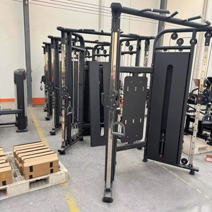 Máquina Multifuncional <span class=keywords><strong>de</strong></span> Gimnasio con Logotipo Personalizado, Sistema <span class=keywords><strong>de</strong></span> <span class=keywords><strong>Poleas</strong></span> Dobles, Uso Comercial y Doméstico, Entrenador <span class=keywords><strong>de</strong></span> Cables Cruzados - Product Image 3