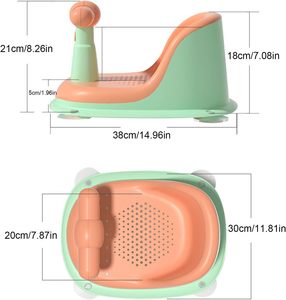 Asiento de Baño para Bebé con Ventosas y Respaldo Resistente, Garantía Comercial - Product Image 5