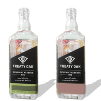 Botol kaca desain pribadi, Brandy kosong 700ml