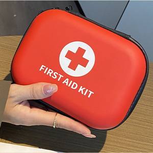 Portable PU Emergency <b>Medical</b> <b>Bag</b> Fashionable Small Medicine Kit for Family Storage and Travel All-Season <b>Medical</b> Pouch - Product Image 1