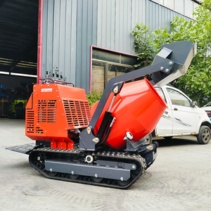 Giá tốt nhất 300L xi măng trộn Máy Nhà Máy Giá TRỘN BÊ TÔNG với cao su theo dõi tự tải - Product Image 6