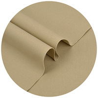 Tissu brocart tissé 100% coton peigné épais brossé effet suédé sergé 16*10 pour veste, manteau et chapeau pour garçons, certifié GOTS, 290G, en stock