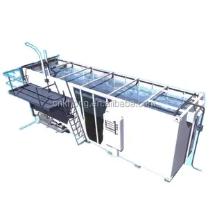 Portable Packaged MBR Membrane Filter Water Treatment Plant
