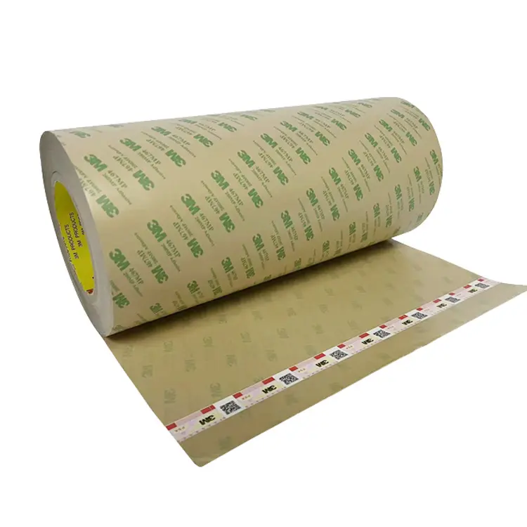 12inch x 60yards clear double sided tape roll 3 m 467mp adhesive transfer tape