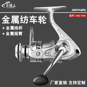 Spinning Reel Metal Spool Right Hand Ocean Rock Fishing Reel With Long Distance Casting Performance - Product Image 2