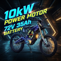 Disponible en entrepôt aux États-Unis et en Europe, Surron Light Bee X, moto électrique tout-terrain pour adultes, moto-cross, e-bike, distributeur américain