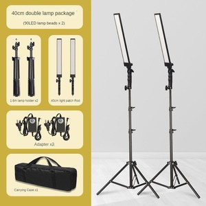 ชุดไฟ LED แบบพกพา ปรับความสว่างได้ 5500K สำหรับถ่ายภาพ วิดีโอ งานปาร์ตี้ งานแสดงสินค้า ใช้งานร่วมกับ <span class=keywords><strong>iPad</strong></span> กล้องถ่ายรูป ไฟเสริมสำหรับถ่ายภาพ 360 องศา - Product Image 2