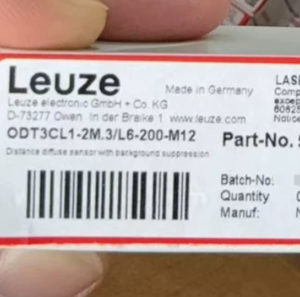เซ็นเซอร์แบบสะท้อนแสงชนิดกระจาย LEUZE รุ่น ODT3C ซีรีส์ ODT3CL1-2M.3 L6-1000-M12/ODT3CL1-4M.3L6-1000-M12 - Product Image 4