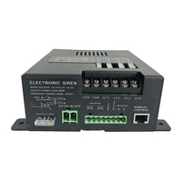 Nouvelle Arrivée 2026 Amplificateur Sirène d'Ambulance 200W Sirène MP3 Sonorisation Publique Sirène Électronique 100W-200W pour Ambulance et Camion de Pompiers