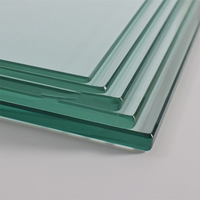 Verre Trempé Architectural de Haute Pureté, Matière Première Cristalline Transparente, Verre de Sécurité 2mm 3mm 4mm 5mm 10mm 12mm