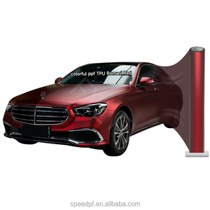 Film de protection de peinture rouge romanique TPU Offre Spéciale anti-rayures anti-jaunissement pour film de voiture film PPF - Product Image 6