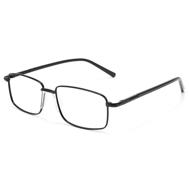 W7031F Business Retro Metal Full Rim Square Frame Men's Light Luxury Elegant Fashion Eyeglass Frame Danyang Glasses Wholesale
