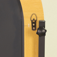 Miroir arc de mariage avec cadre en métal doré, support sans sol, miroir de toilette pleine longueur