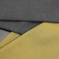Tissu en flanelle satiné tissé très demandé, 73,3 % polyester/18,8 % rayonne/2,3 % Tencel/1,7 % acétate/3,9 % élasthanne, 200 GSM, pour robes et jupes homme/femme, faible MOQ