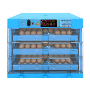 Incubateur d'œufs automatique à alimentation unique 12V 220V pour œufs de dinde, d'émeu, d'oie et d'oiseaux, avec un taux d'éclosion élevé - Product Image 1