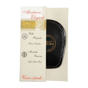 Zapato de cuero negro de grano completo y látex A300, almohadilla cómoda, plantillas de aumento de altura con aumento de altura del talón - Product Image 1