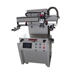 Latest Design Motor-Driven High T-Type Table Semi-Automatic PLC Label <b>Printer</b> New Flat Screen Printing <b>Card</b> Farm - Product Image 1