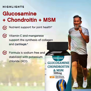Capsules de <span class=keywords><strong>Glucosamine</strong></span> et Chondroïtine à base de plantes chinoises, Complément alimentaire OEM, Capsules de <span class=keywords><strong>Glucosamine</strong></span> et Chondroïtine - Product Image 2