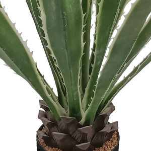 Liflike Oh Arts 105cm高いフェイクアガデ植物装飾用人工アガボ植物屋内室内装飾用 - Product Image 5