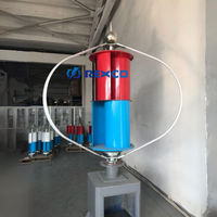 Énergie renouvelable fiable VAWT Chine usine 100W 200W 300W petit générateur d'éolienne