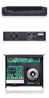 Système audio stéréo HIFI TK680 FCC CE ROHS 2*400W 8Ω, 2*600W 4Ω, amplificateur de puissance pour karaoké, équipement audio, amplificateurs