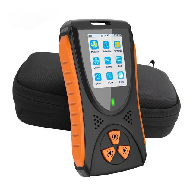 Pocket Detector Beta Gamma X-ray Tester Radioactive Monitor HFS-10 Dosimeter Handheld Geiger Counter Nuclear Radiation Meter