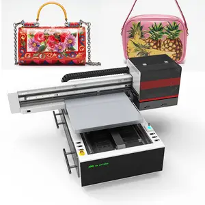 Flachbett-UV-Drucker UV-Tinten strahl drucker Großformat Große Menge für Telefon hülle Glaszylinder Flaschen druckmaschine