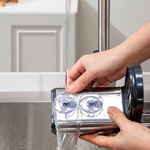 Organizer per lavello da cucina portaspugna <span class=keywords><strong>con</strong></span> <span class=keywords><strong>ventosa</strong></span> stendibiancheria portasciugamani portasciugamani portautensili da cucina - Product Image 6