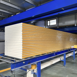 Mái cách nhiệt chống cháy cách nhiệt đá len PU PIR EPS tấm lợp bánh sandwich Panel tường - Product Image 6