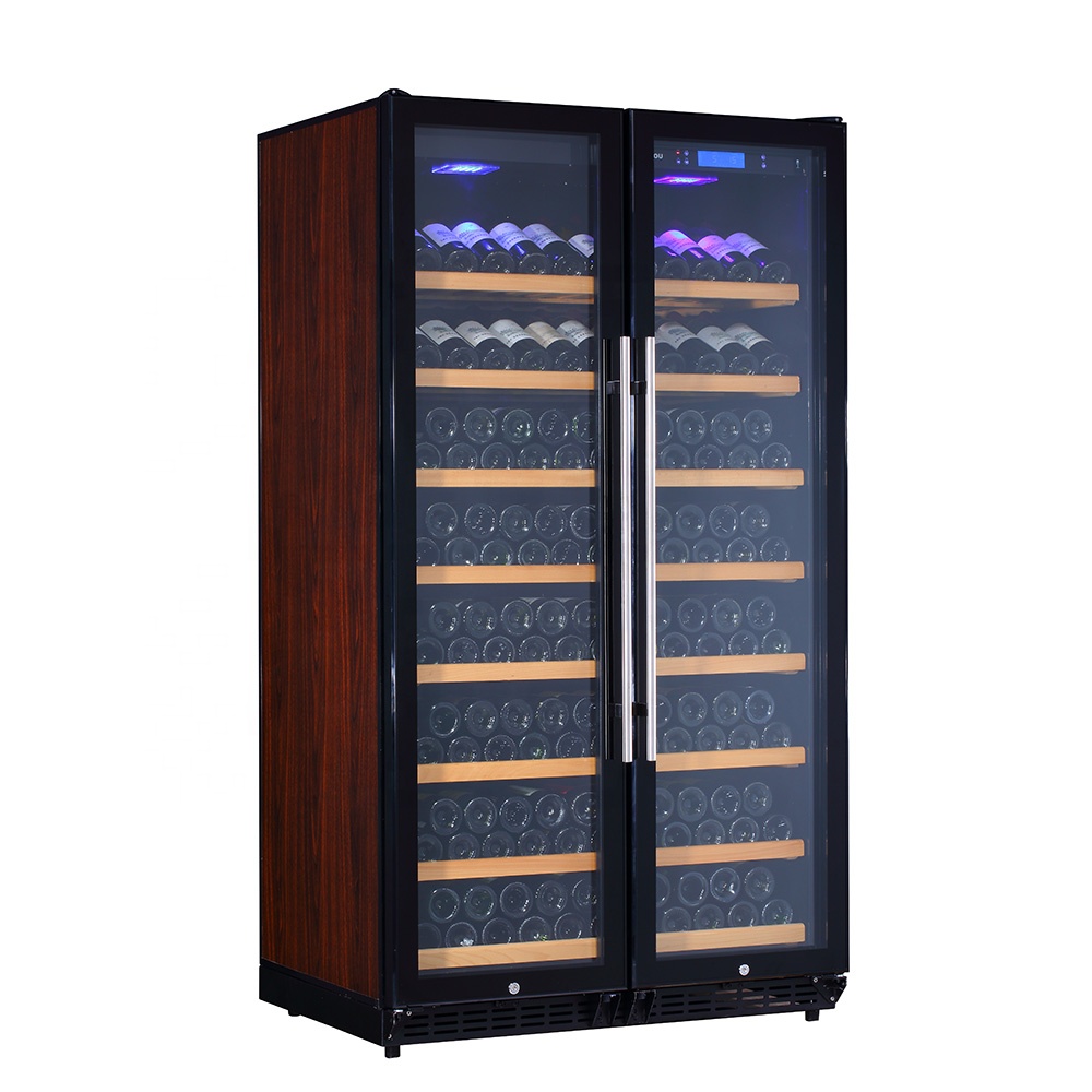 300 Bottle Quiet Large Red And White Wine Stand Alone Wine Refrigerator Chiller