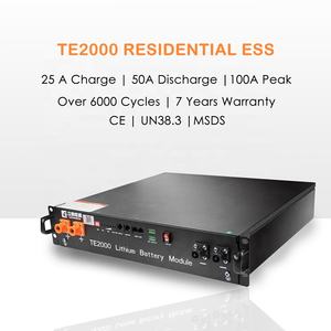 TE2000 <span class=keywords><strong>48V</strong></span> 50Ah100Ahリチウム電池6000倍サイクル寿命太陽エネルギー貯蔵<span class=keywords><strong>48V</strong></span> <span class=keywords><strong>50Ah</strong></span> - Product Image 5