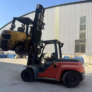 For 8F 6T Used Forklifts Japan Engine Low Consumption High Efficiency Construction Transporting Machine Outdoor Pavement - Product Image 6