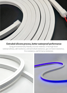 10x10m RGBW LED Neon Strip DC12V IP65 Outdoor Silicone Double-Layer Coating CRI80 Nightclub Lighting CE - Product Image 3