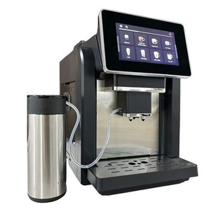 Automatic Household Hotel Espresso <b>Coffee</b> Maker <b>Touch</b> <b>Screen</b> Display Cappuccino Latte Expresso EU/US Plug Stainless Steel Manual - Product Image 4