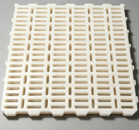Grille de drainage pour litière d'élevage porcin et avicole, pour la collecte des déchets et l'évacuation du fumier en gros