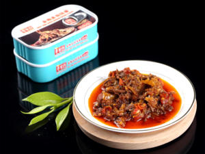 Salsa de atún picante de 80g de excelente calidad, lata de atún sellada perfecta para arroz - Product Image 4