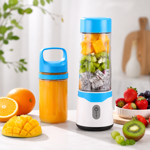 Licuadora Inalámbrica Recargable con Doble Vaso, 6 Cuchillas, Libre de BPA, para Jugos Frescos - Product Image 1