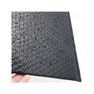 Tamaño personalizado negro Poly Bubble Mailer opaco mate autosellado ecológico reciclable inflable acolchado sobres de correo personalizado - Product Image 5