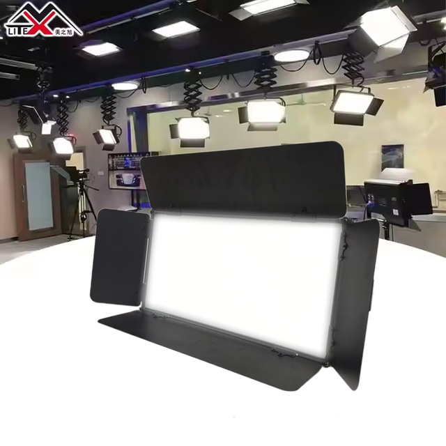 Professional 200W LED Studio Spotlight Warm White 2-in-1 High CRI Ra95 DMX512 IP33 Rated 1000 Lumens Iron Construction Staging