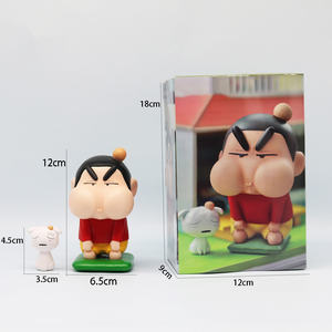 HESPER 12CM Figura Q Ver. Statuette Manga Crayon Shin-chan Agéant à genoux, Figurine Anime en PVC, Jouets, Nouveaux Cadeaux - Product Image 1