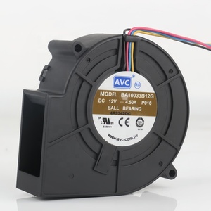 Ventilador de turbina de alto volumen de aire <span class=keywords><strong>AVC</strong></span> 5V 24V 48V DC 12V 4.50A AC EC 9733 97X94X33MM 9.7CM BA10033B12G - Product Image 1