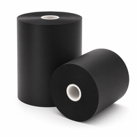 Film BOPET Noir Ultra Mat - Anti-traces de doigts et résistant aux rayures pour plaques signalétiques, automobile et films de recouvrement