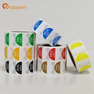 Etiqueta Adhesiva Transparente Holográfica Termosensible de Diseño Personalizado, Rollo de Etiquetas Cosméticas Impermeables Irregulares, Marca de la <span class=keywords><strong>Empresa</strong></span> - Product Image 6