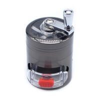 Broyeur de cigarettes manuel 52mm tiroir en métal à quatre couches chaud broyeur de cigarettes manuel accessoires pour fumer